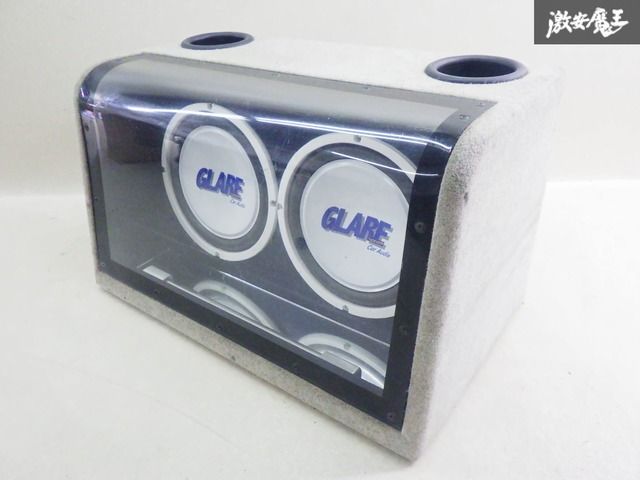 実動外し！ 保証付】GLARE 汎用 ウーハー ウーハーボックス