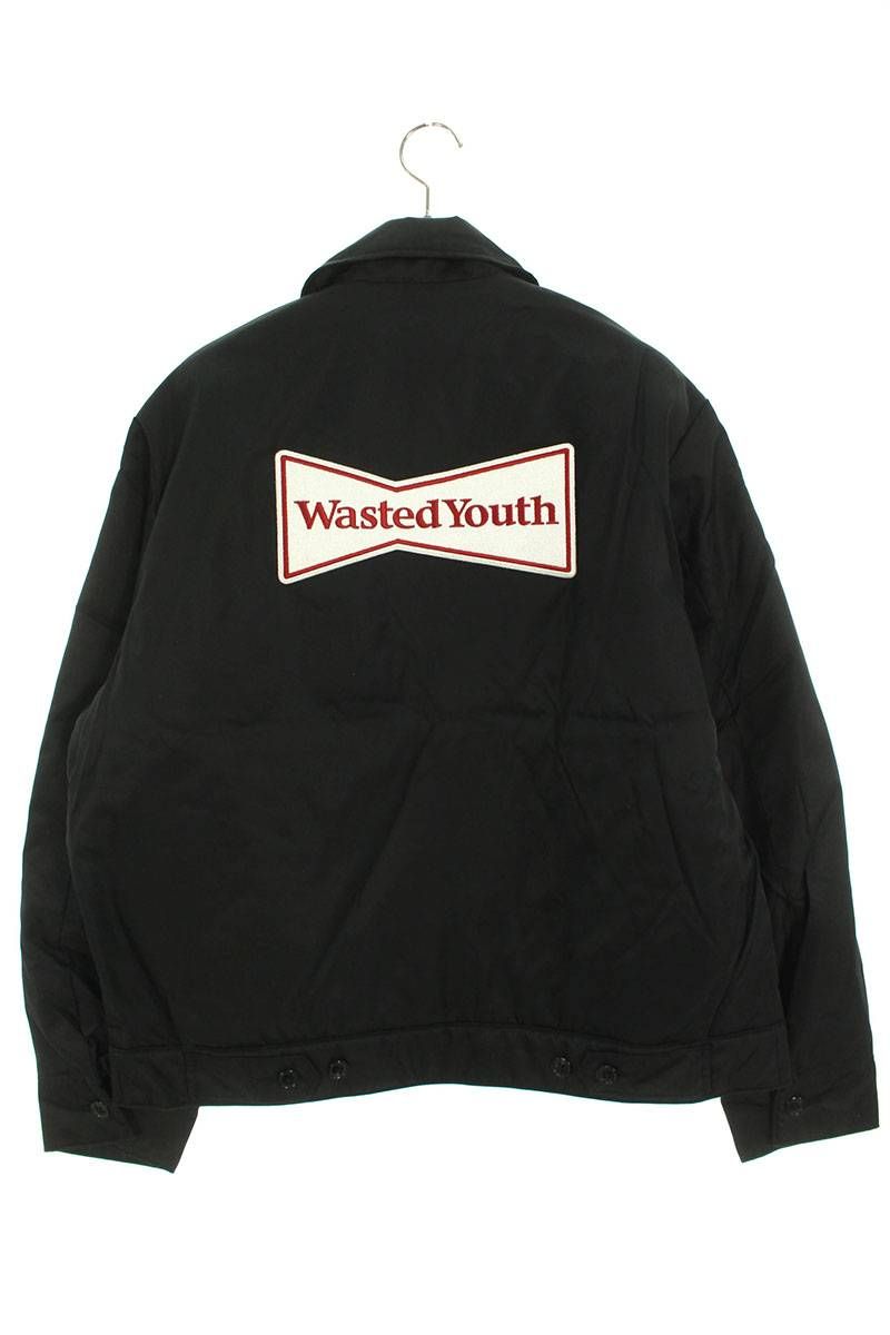 Wasted Youth Quilt Work Jacket BlackCommedesGarcons