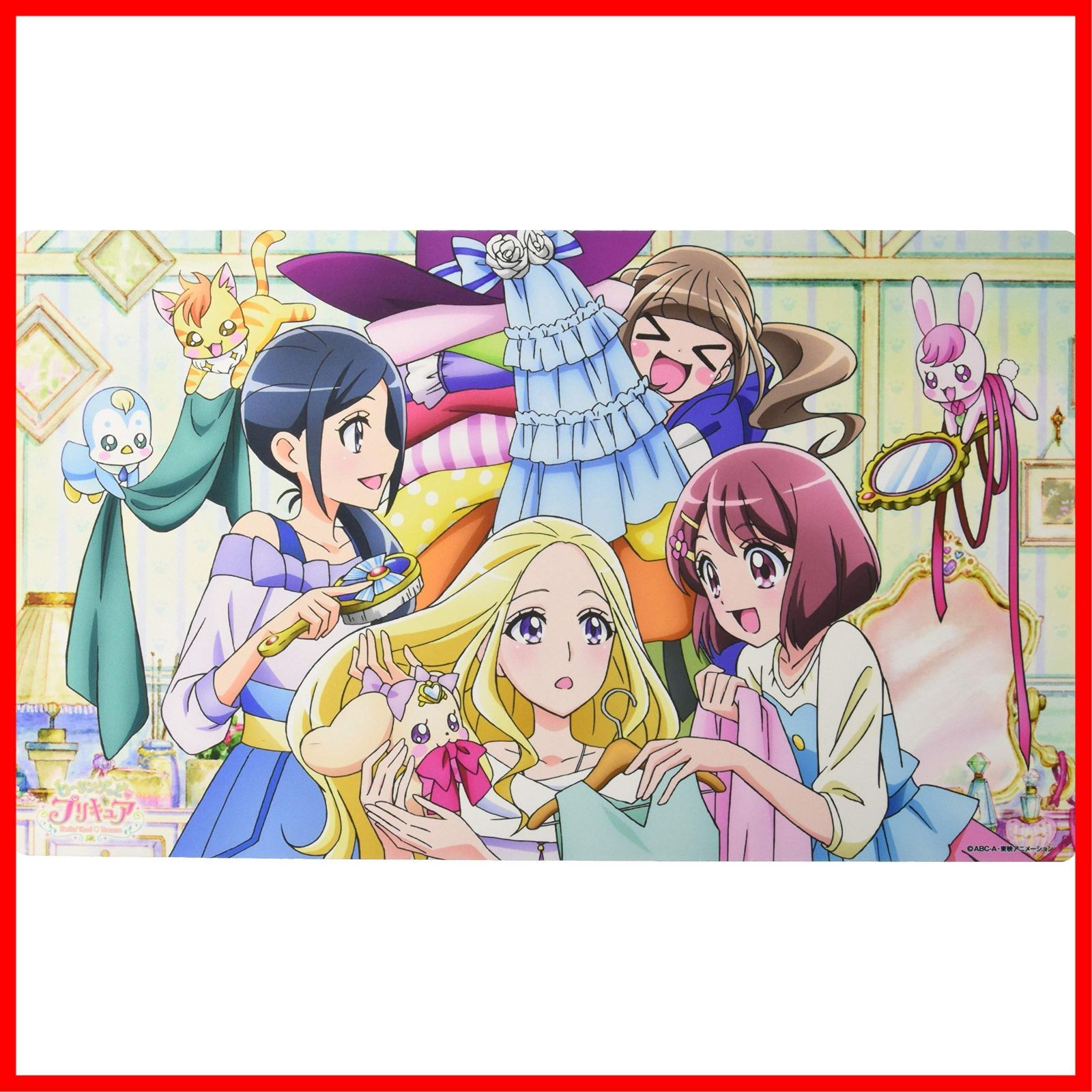 ヒーリングっどプリキュア ラバーマット ABCDE Amazon.co.jp: エンスカイ(ENSKY) キャラクターラバーマット