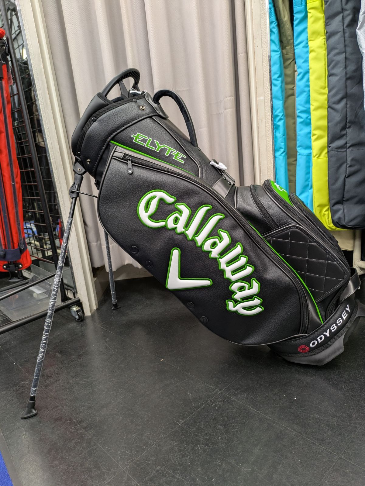 【新品未使用品】キャロウェイ キャディバッグ Callaway Tour Stand 25 JM 9.0型 47インチ対応 5分割 スタンドバッグ ELYTE ロゴ入り 2025年モデル 日本正規品（葛西店）