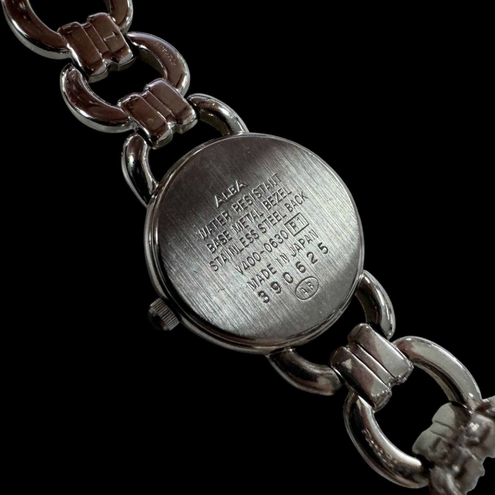 【美品/新品電池】 SEIKO ALBA レディース 腕時計 ゴールド チェーン 美品/新品電池】SEIKO ALBA レディース 腕時計 ゴールド 新品ベルト