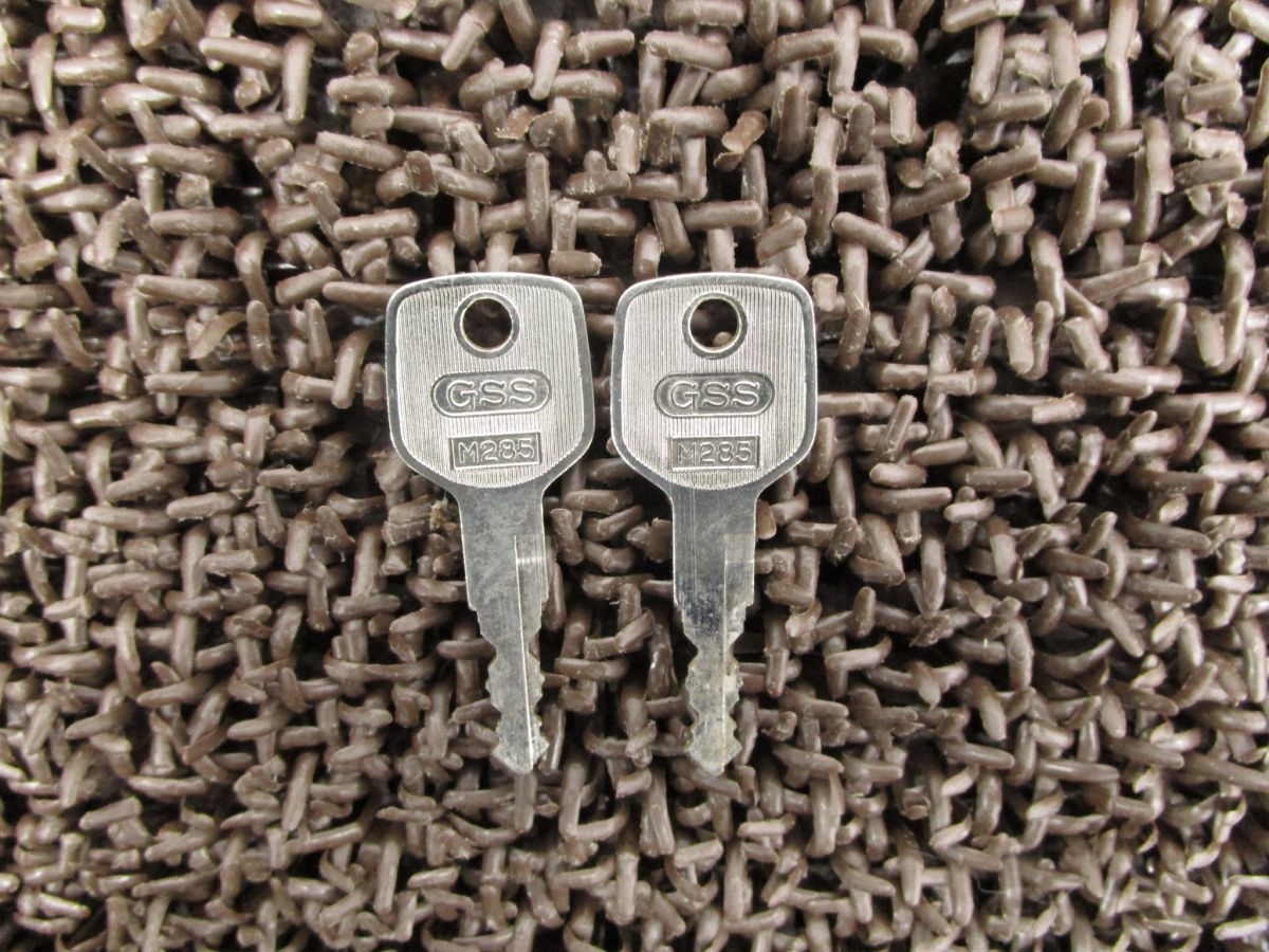 KSR-2 メインキーセット タンクキャップ A6587 MX080B カワサキ MX080BE キャブ車 動画有 BRIGHTFACE_UK