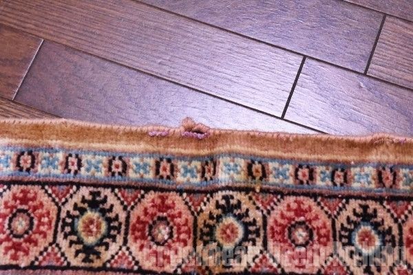 RAGR198 小さめが丁度いい◎トライバルラグ インテリアマット
