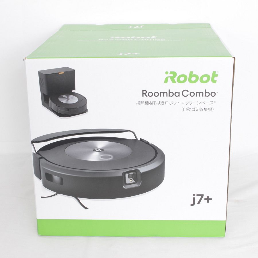 美品】iRobot ルンバ コンボ j7+ c755860 ロボット掃除機 アイ 美品】iRobot ルンバ コンボ j7+ c755860 ロボット掃除機 アイ