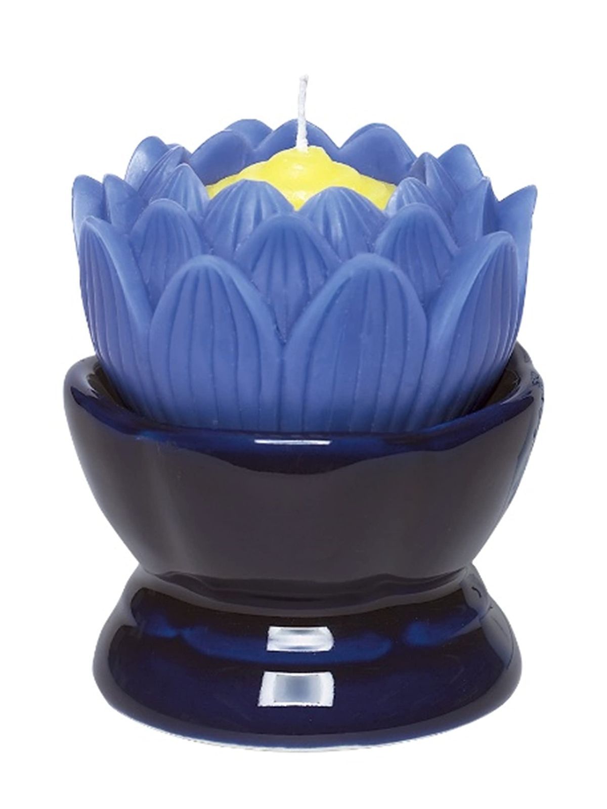 仏具のマルエス Maruesu 蓮の花ろうそくシリーズ パープル 大