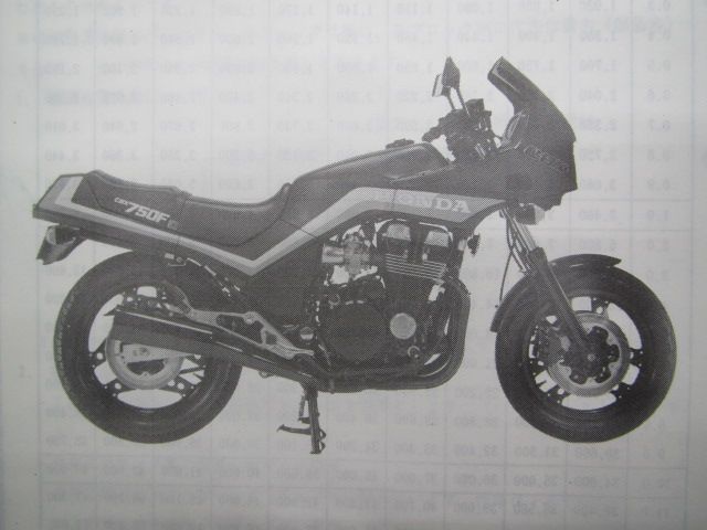 cbx750F cbx750Fボルドール　サービスマニュアル 2025年最新】Yahoo!オークション -cbx750f サービスマニュアルの