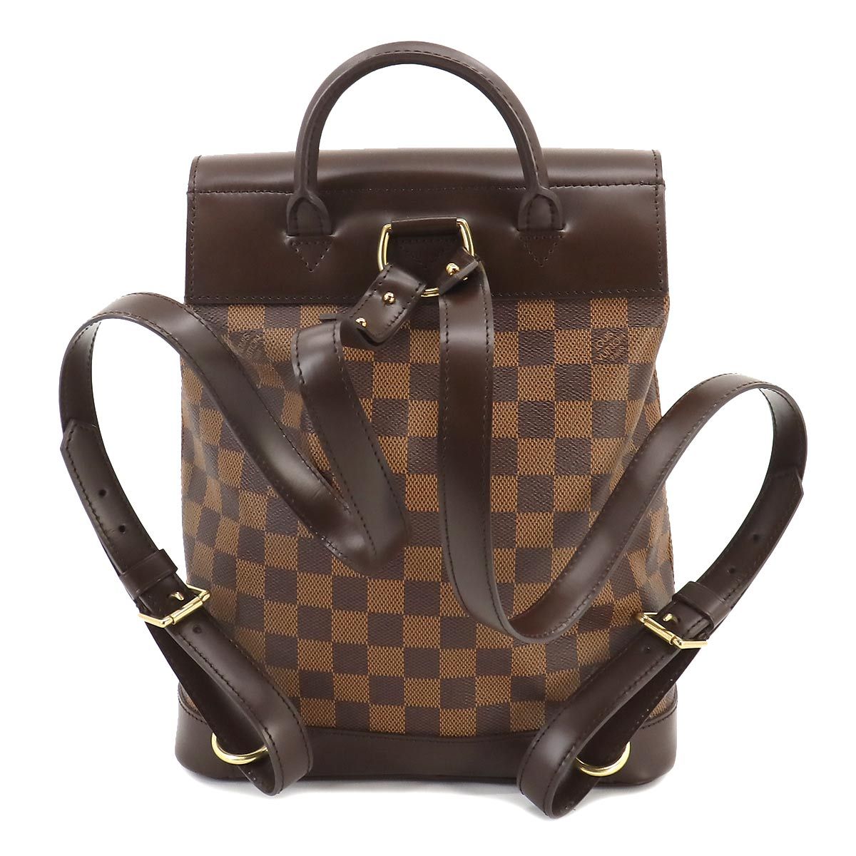 未使用 展示品 ルイ ヴィトン LOUIS VUITTON ダミエ ソーホー バック 