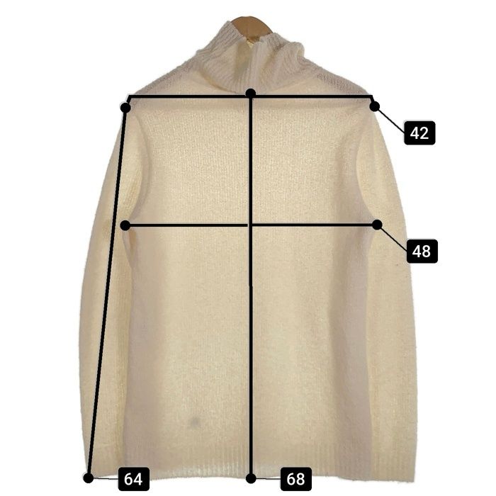 BURBERRY - バーバリー アンゴラ ウール タートルネック ニット セーター 2 ラメ入り Burberrys CLASSICS バーバリー アンゴラ ウール タートルネック