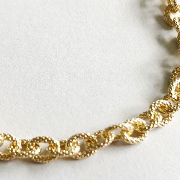 ララガン　ブレスレット　ゴールド R.ALAGAN/MEDIUM HEAVY CHAIN BRACELET(GOLD)