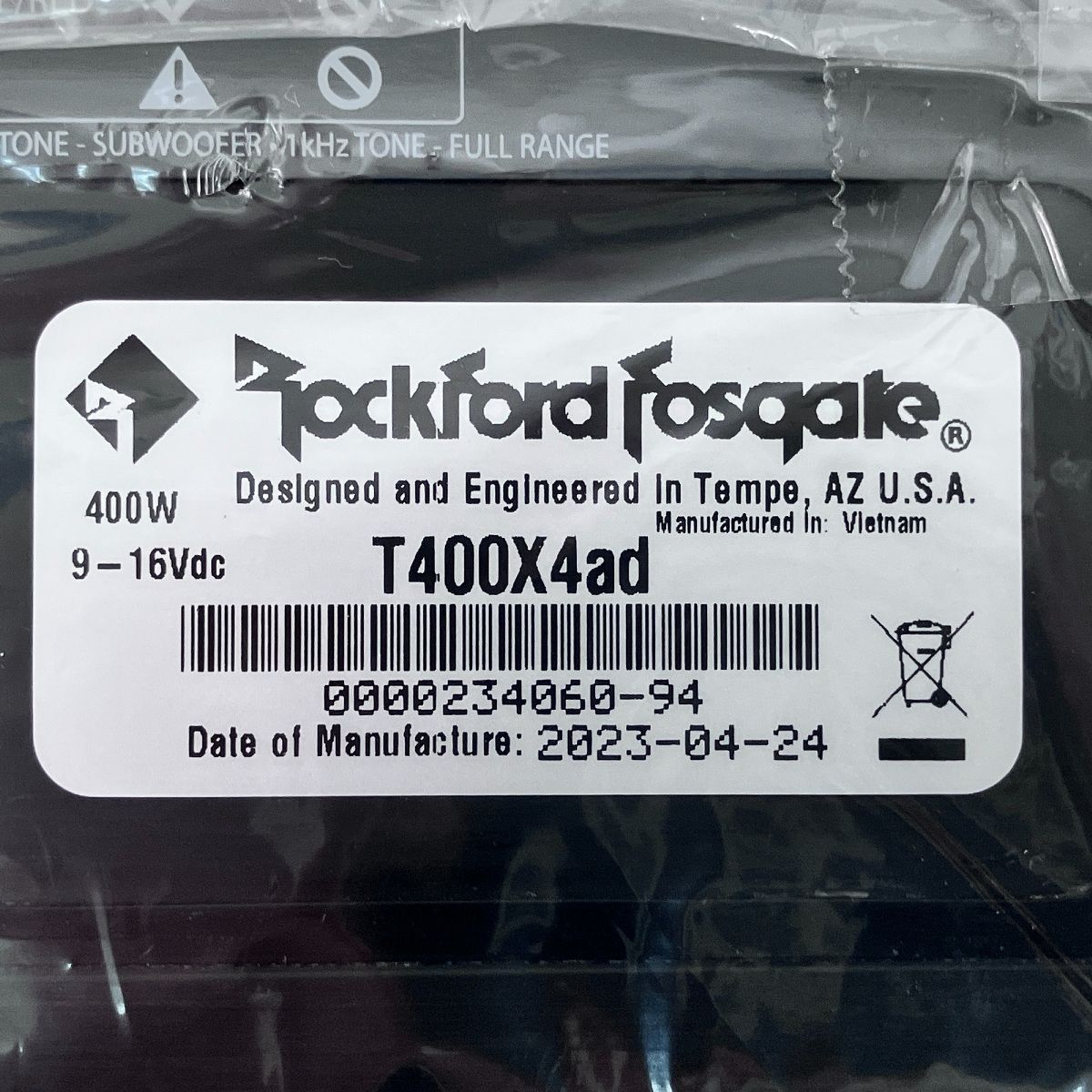 【新品未使用】ROCKFORD/ロックフォード　T400X4ad アンプ T400-4 4ch ロックフォード Rockford | アンプ,Rockford Fosqate