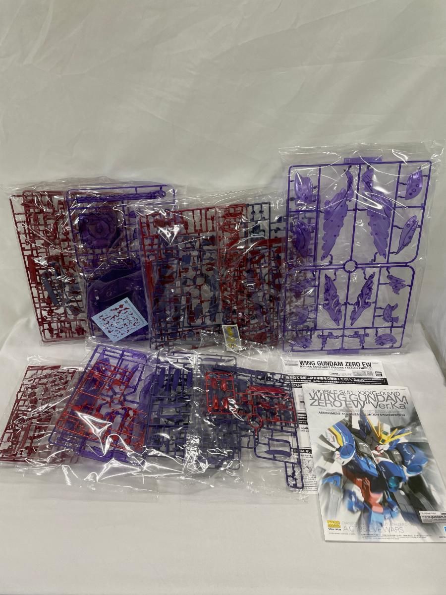 【未開封】1/100 MG XXXG-00W0 ウイングガンダムゼロ EW(CROSS CONTRAST COLORS/CLEAR PURPLE) イベント限定 Amazon | BANDAI SPRITS MG 1/100 XXXG-00W0 ウイングガンダム