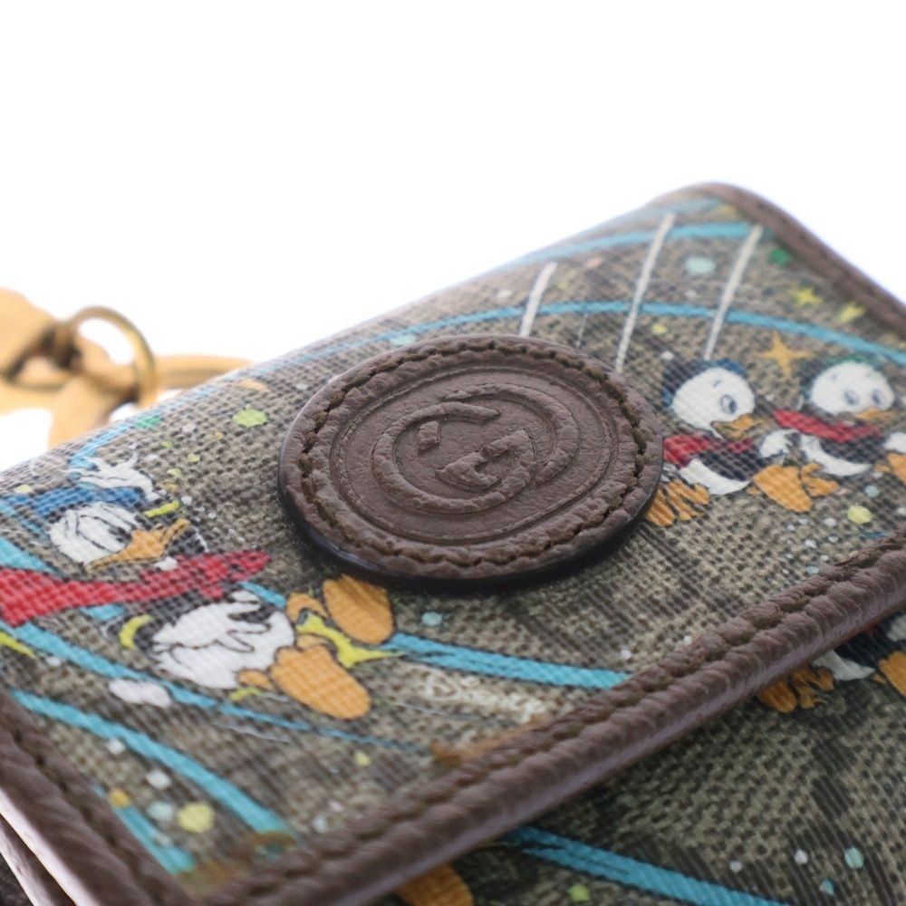 ブラウン PVC×レザー