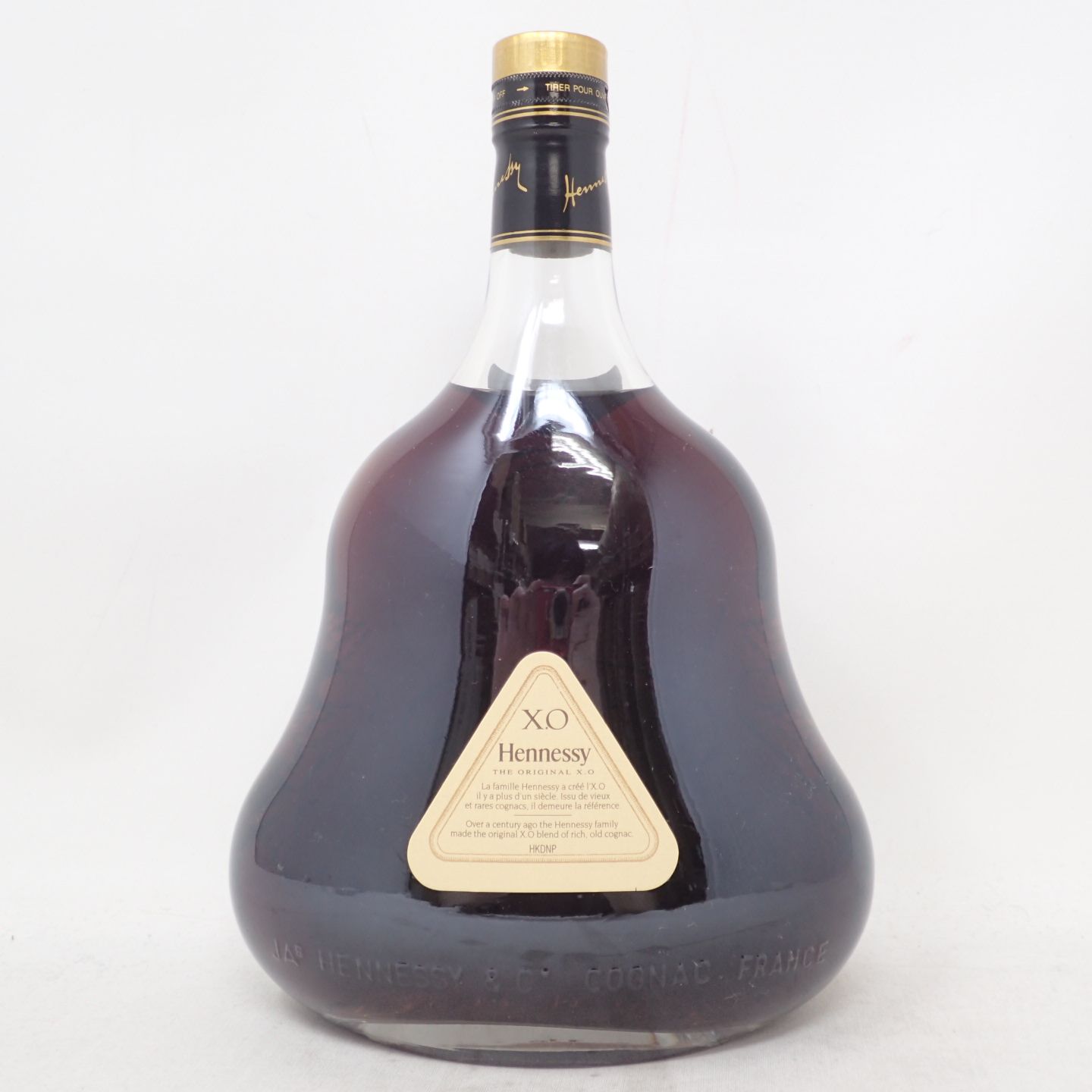 ヘネシーXO クリアボトル 金キャップ 700ml Hennessy【S1】 - お酒の