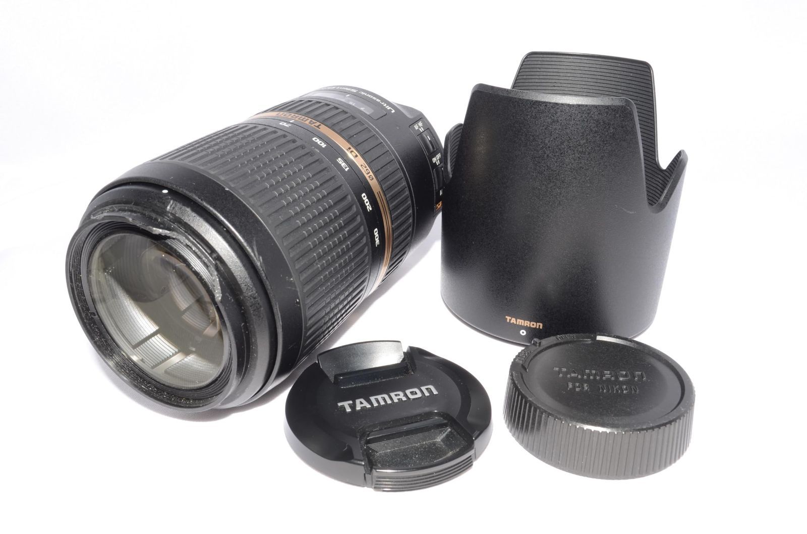 TAMRON 望遠ズームレンズ SP 70-300mm F4-5.6 Di VC USD ニコン