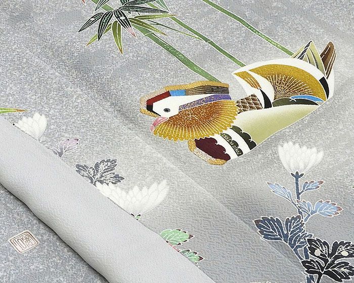 訪問着 未着用超美品 正絹 人間国宝 羽田登喜男作 TOKIOetTOKI