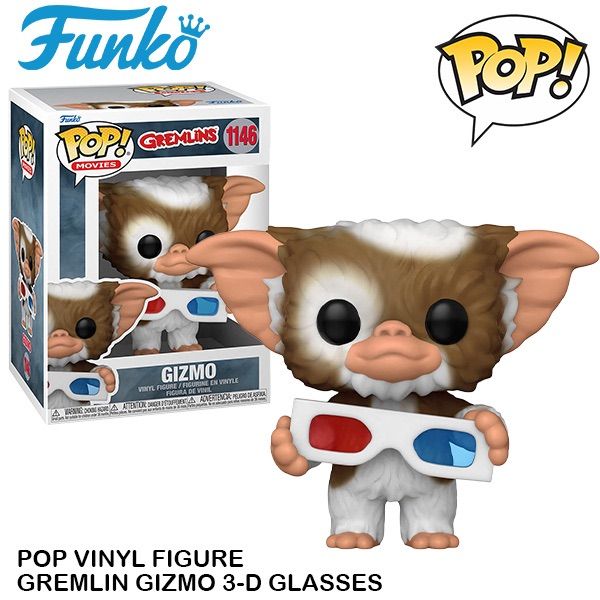 POP! ICONS VINYL FIGURE GREMLINS GIZMO with 3-D GLASSES 【FUNKO】グレムリン ギズモ