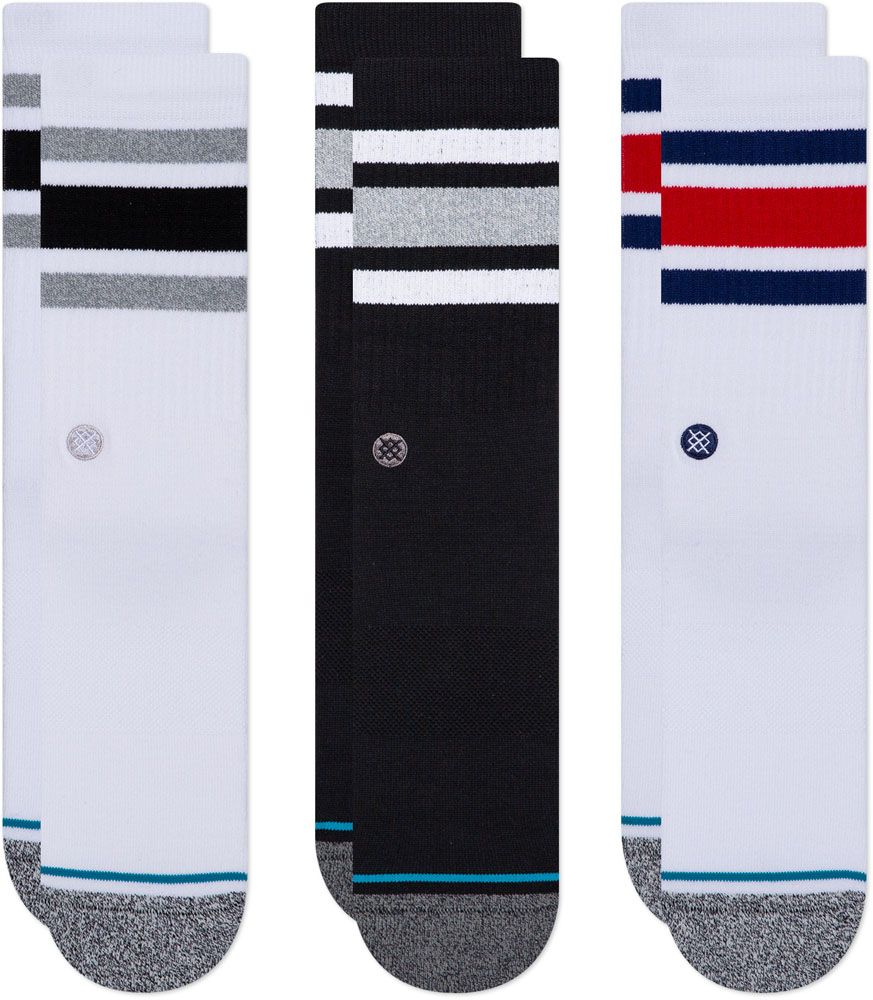 スタンス STANCE ソックス THE BOYD 3 PACK メンズ レディース 3足セット ショート丈 靴下 くつした 学校 部活 A556A21TB3 MUL マルチ