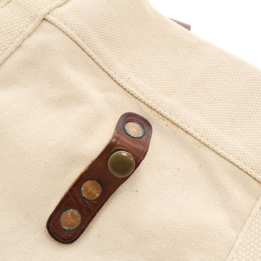 RRL アイボリー キャンバストートバッグ RRL (ダブルアールエル) Canvas tote bag キャンバス トート