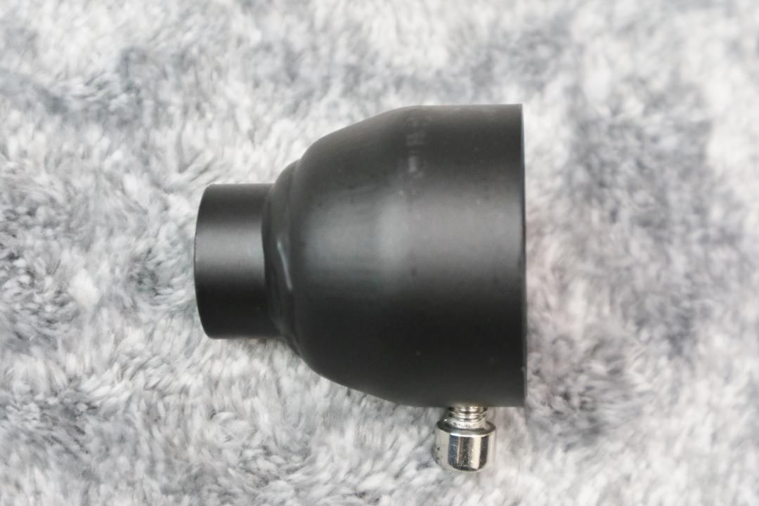 汎用　サイレンサー　赤×銀　５０．８π　バンド付/ピンク　レッド アルマイト 汎用 サイレンサー 赤×銀 50.8π バンド付 /ピンク レッド