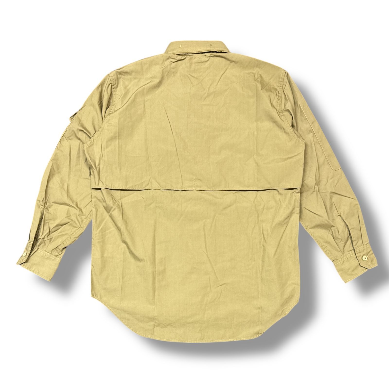 ENGINEERED GARMENTS ベージュ長袖シャツ M エンジニアードガーメンツ 長袖 ワークシャツ ベージュ Mサイズ