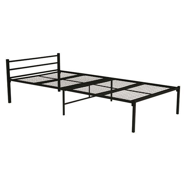 シングルベッド ブラック幅99※スチール製