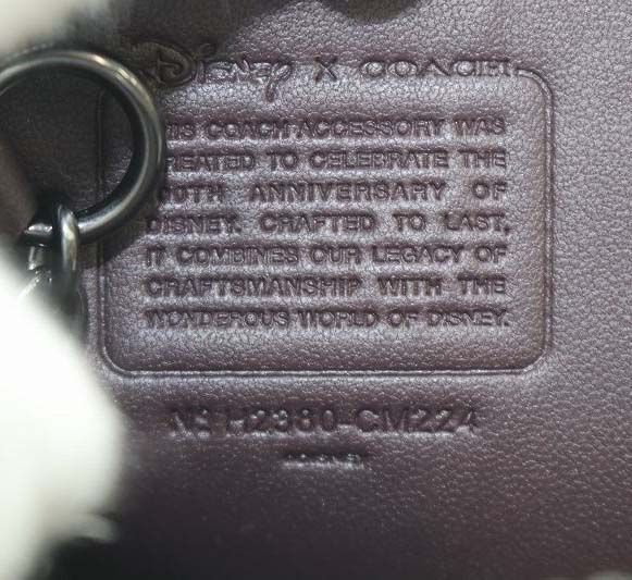 (美品) COACH コーチ　Lジップ　ケース　ミッキー　ドナルド　コラボ COACH Disney Lジップ キー ケース コーチ ミッキーマウス ドナルド