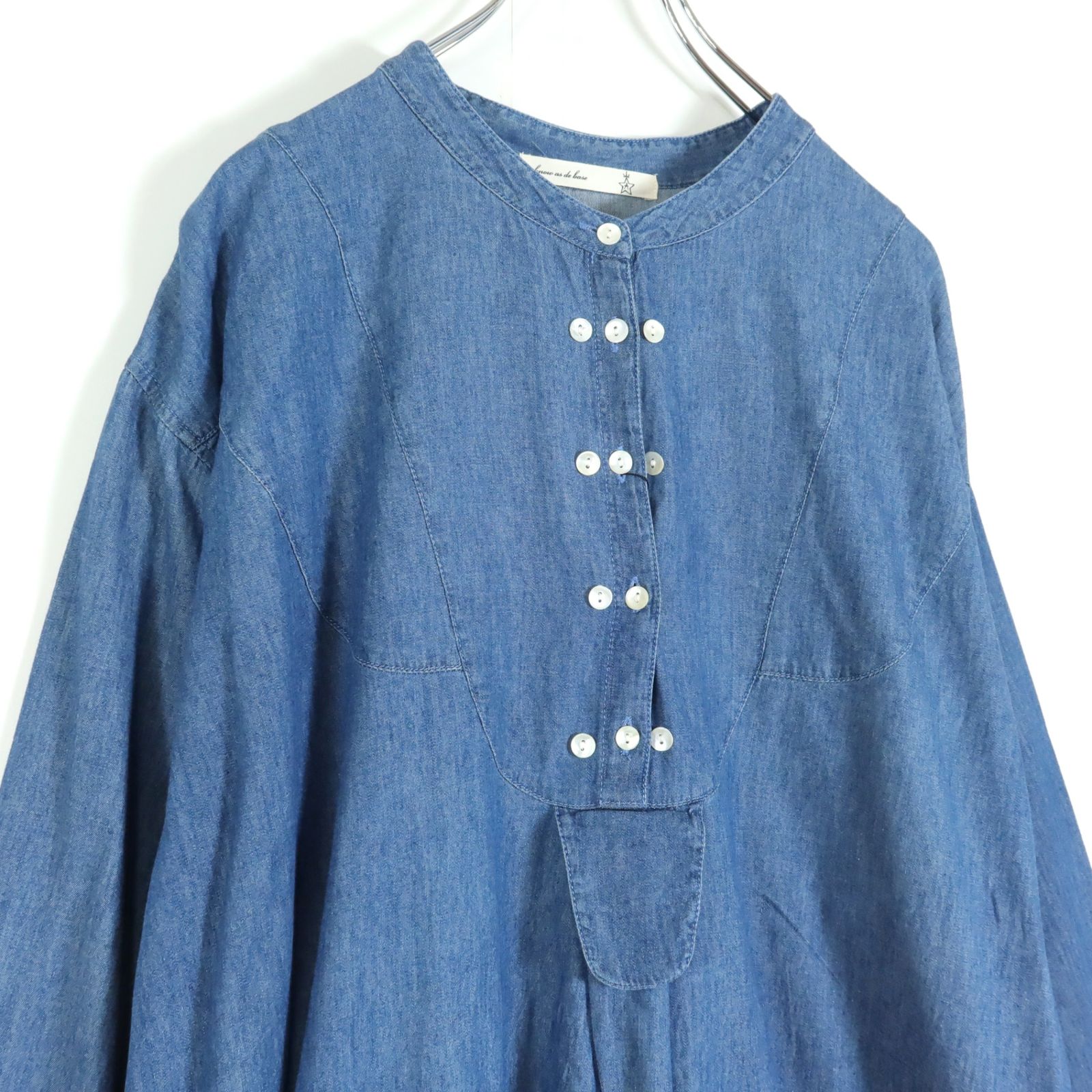 【新品】 アズノウアズオオラカ 刺繍オンデニムワンピース ゆったり 大きいサイズ 楽天市場】【大きいサイズ】チェック流れ刺繍OP／アズノゥアズ