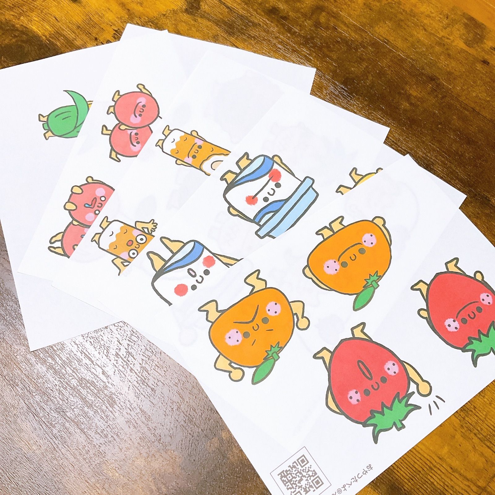 おやつたべよ』保育教材、スケッチブックシアター