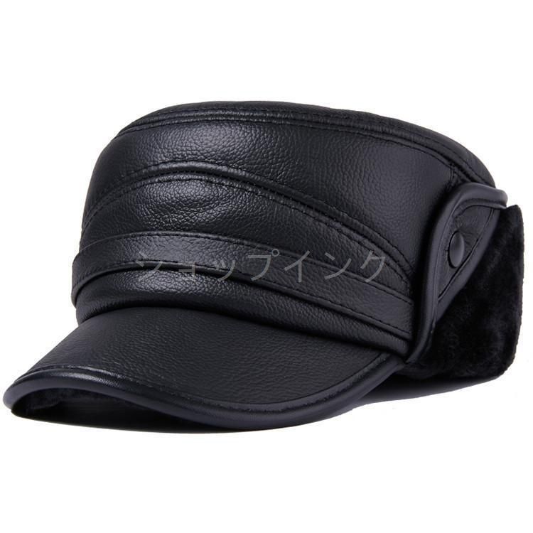 羊革 野球帽 ワークキャップ 本革 レザー LEATHER キャスケット 帽子