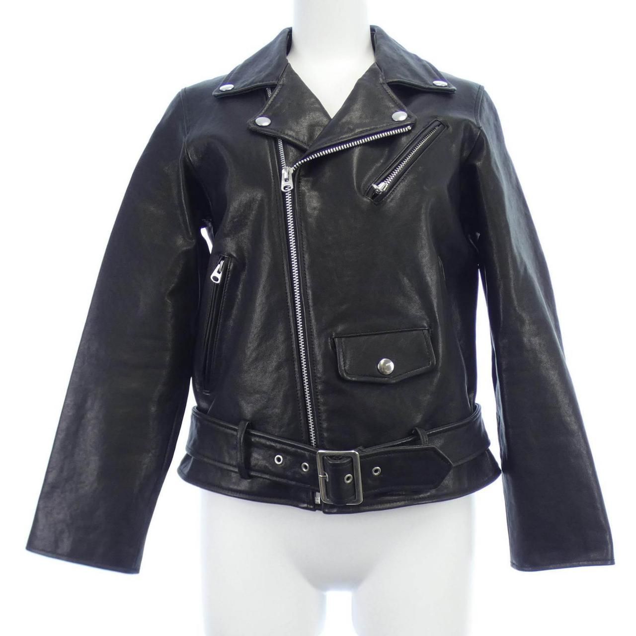 beautiful people✨ビューティフルピープル✨ライダースジャケット beautiful people (ビューティフルピープル) shrink leather