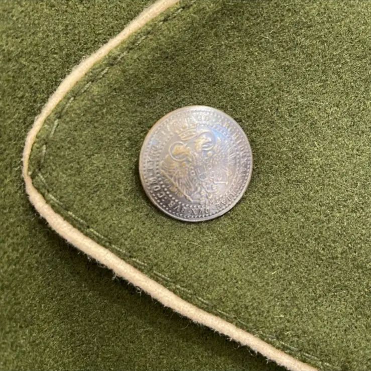 ナポレオンジャケットgreen M ZARA(ザラ) / ジャケット/XL/ウール/GRN/無地/ナポレオンジャケット