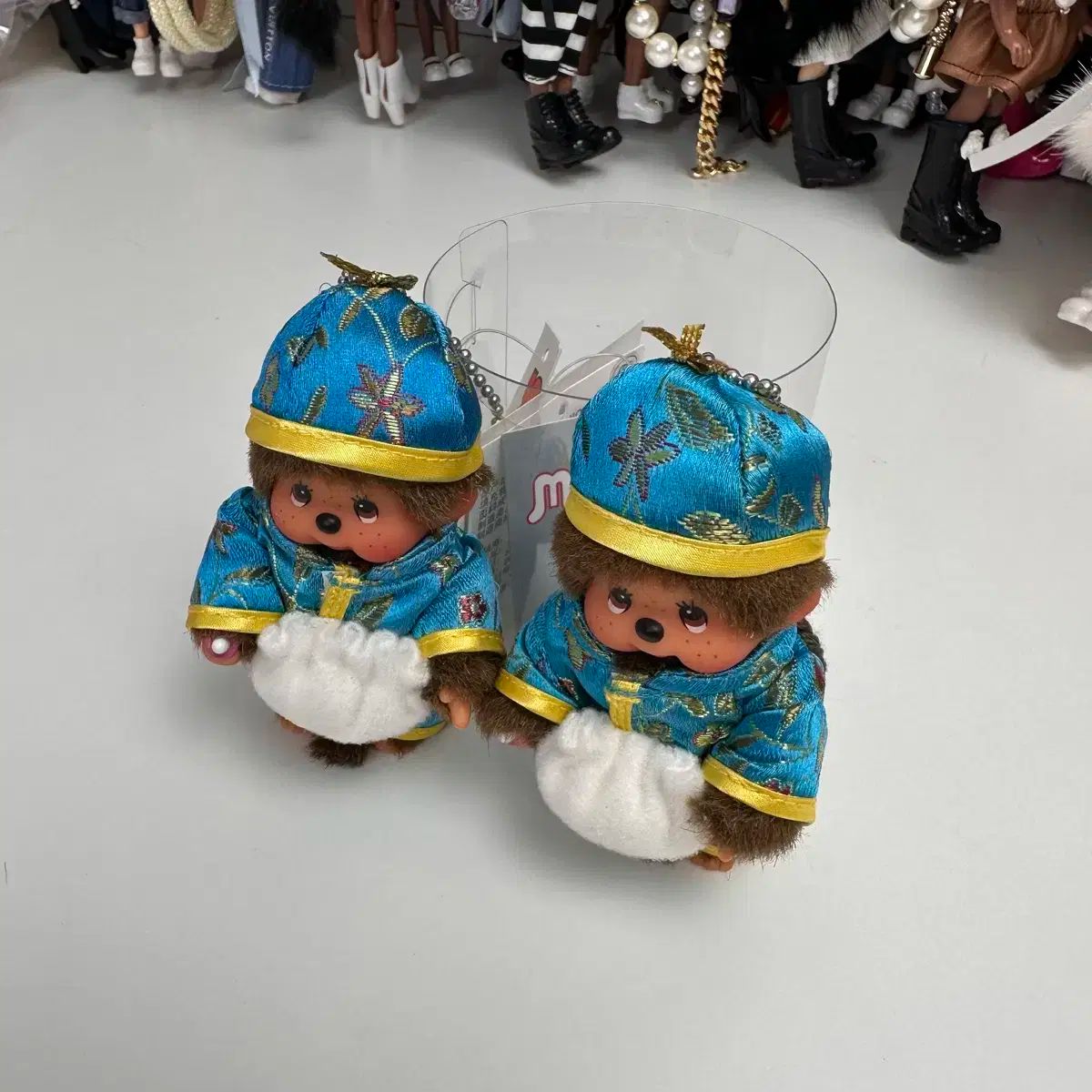 正規品 香港 ポップアップ 点心 モンチチ キーリング