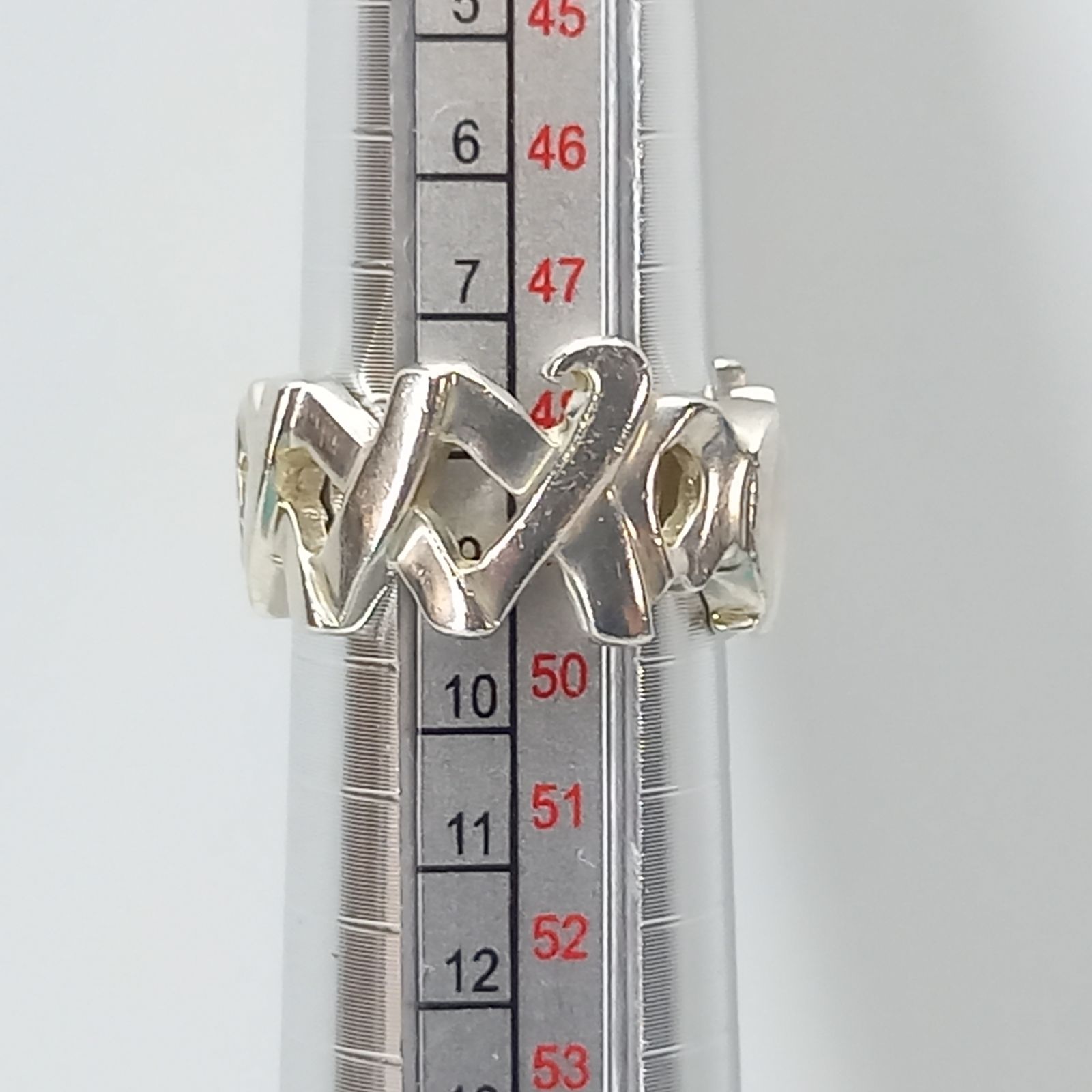 8.5号 ラブ＆キス リング 925シルバー TIFFANY &Co. ティファニー