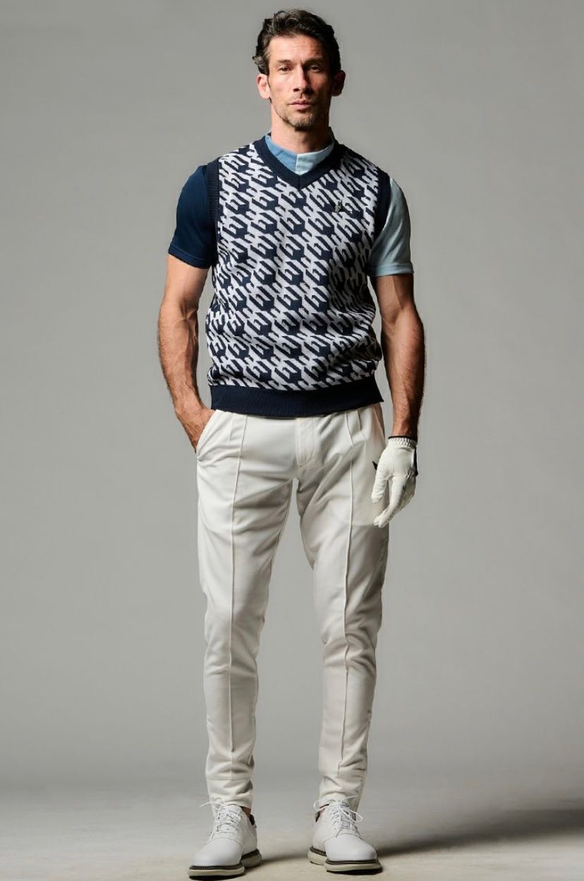 XL【未使用】1PIU1UGUALE3 GOLF×戸賀敬城 シャギーリブパンツ 未使用