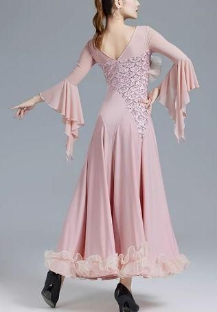 社交ダンスドレス セール　ラテンドレス 競技 フレア袖 オーダーメイド 社交ダンスドレス セール ラテンドレス 競技 フレア袖 オーダーメイド