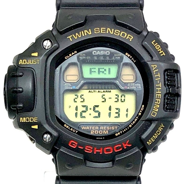 G-SHOCK ジーショック DW-6700-1V SKYFORCE 海外モデル スカイフォース ツインセンサー搭載 ダークグレー 1994年9月発売