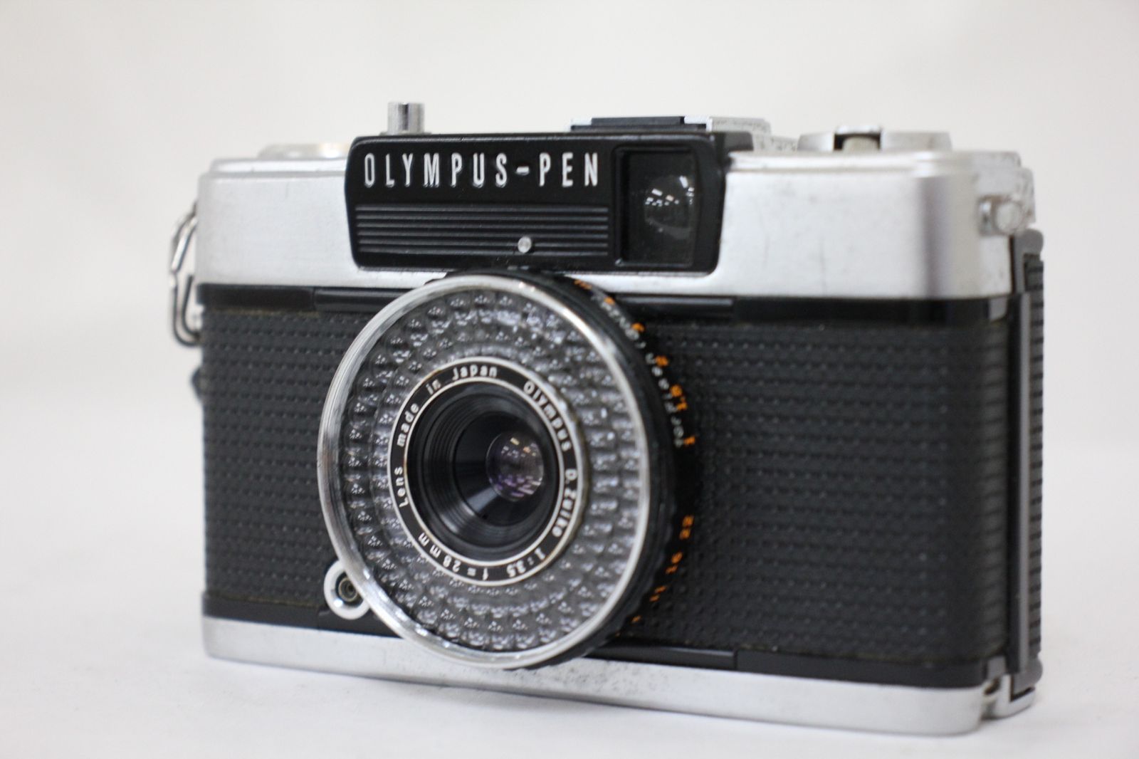 返品保証 オリンパス Olympus-PEN EE-3 D.Zuiko 28mm F3.5 カメラ e2848