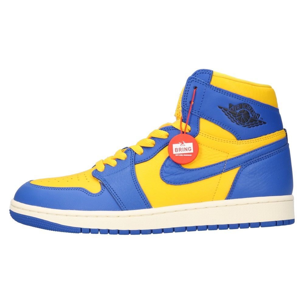 NIKE (ナイキ) WMNS AIR JORDAN1 RETRO HIGH OG GAME ROYAL VARSITY MAIZE ウィメンズ エアジョーダン1  バーシティ ロイヤル ハイカットスニーカー FD2596-700 US10.5/27.5cm - メルカリ