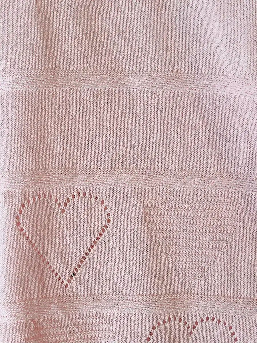 Courreges(クレージュ) ハート パターン ニット 人気