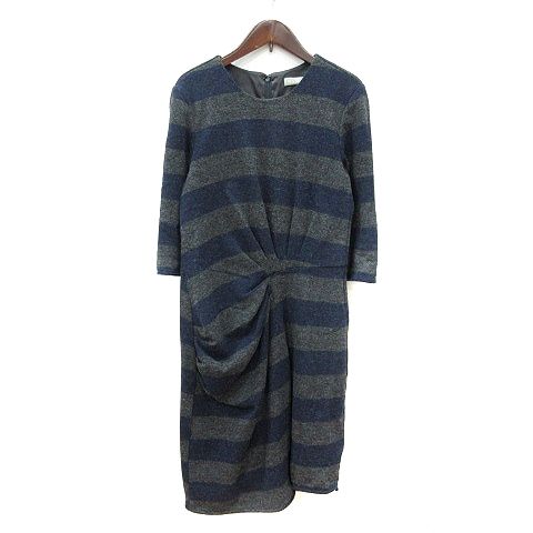 美品 ダーマコレクション カシミヤ100% ニットワンピース 大きいサイズ