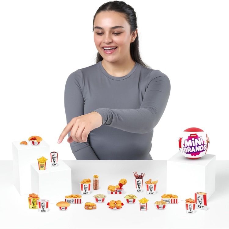【12点セット】Mini Brands ミニブランズ KFC ケンタッキー ② mini brands ケンタッキー 12点セット アメリカントイ ZURU