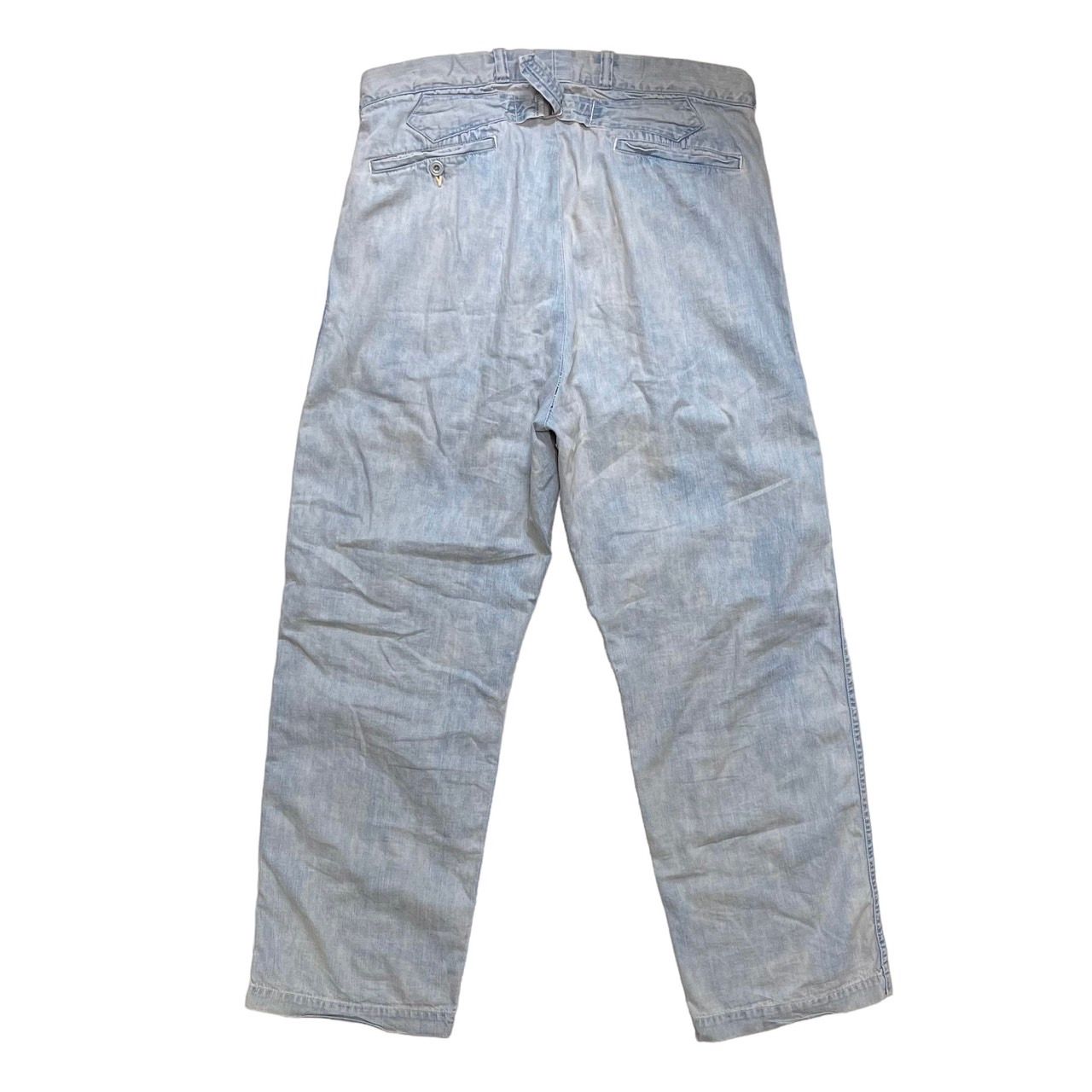 A.PRESSE アプレッセ 23SS Vintage Prisoner Denim Trousers 