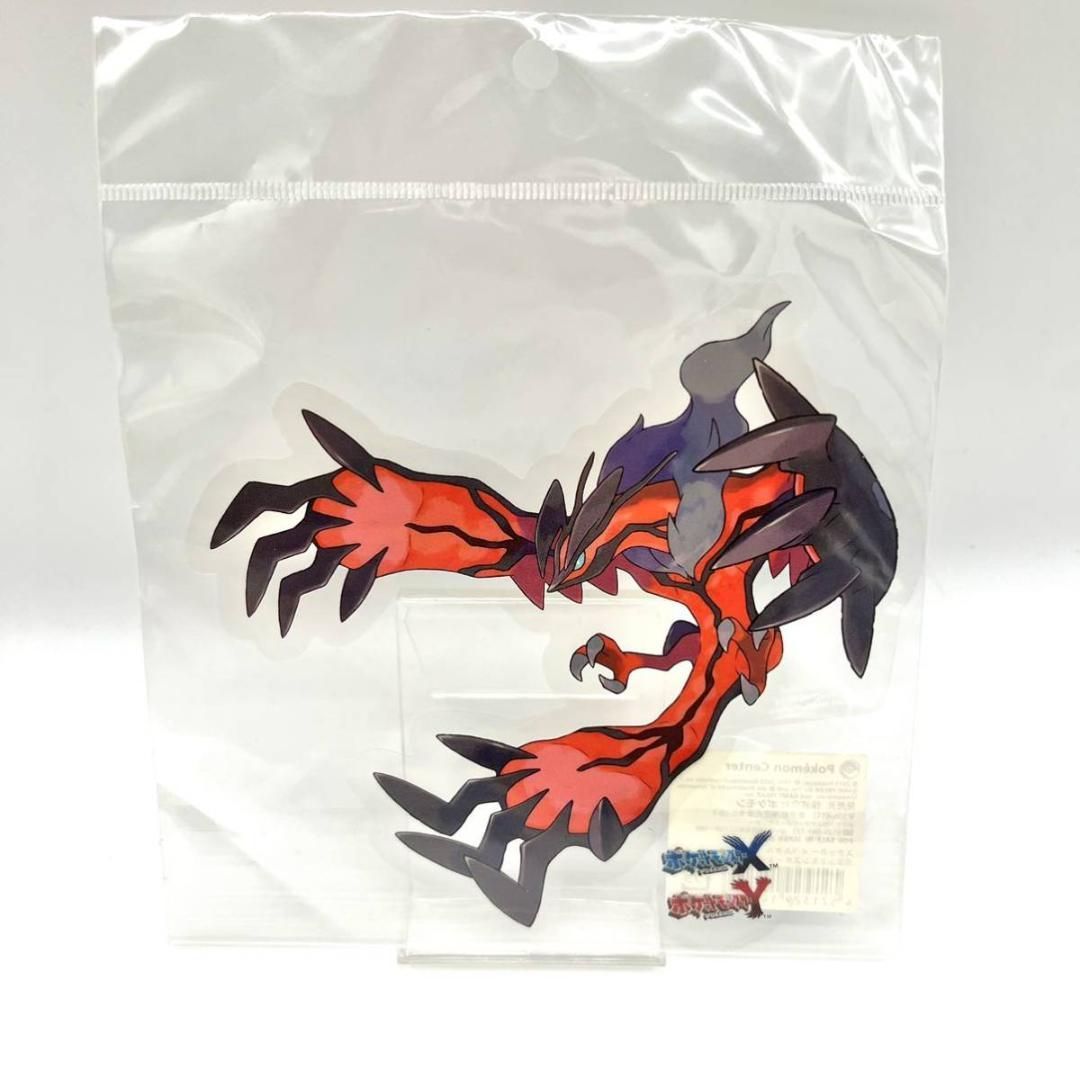 2013 pokemon center 未開封 未使用 イベルタル ステッカー ステッカー