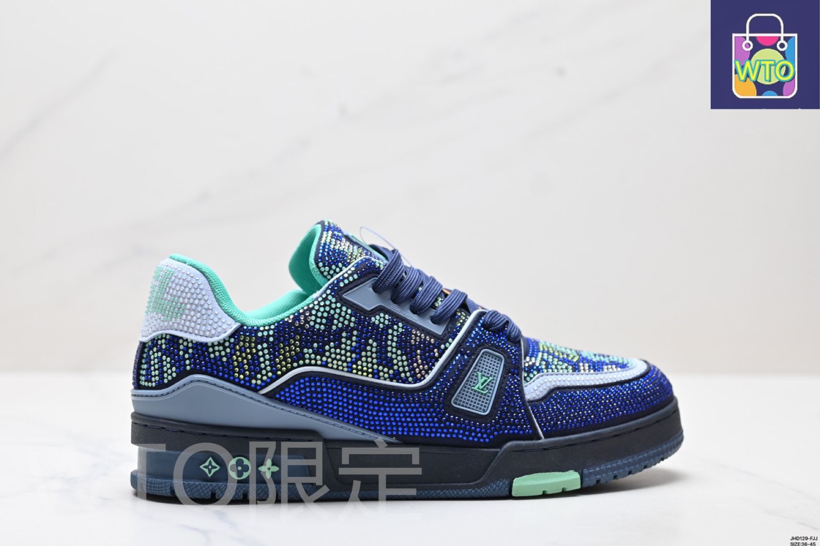 LV Louis Vuitton Trainer Sneaker Low カジュアルスポーツカルチャー バーサタイル スニーカー-WTO輸入1