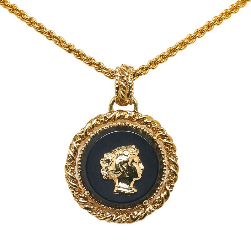 売り値 イヴサンローラン ネックレス ペンダント ゴールド ロゴ YSL 