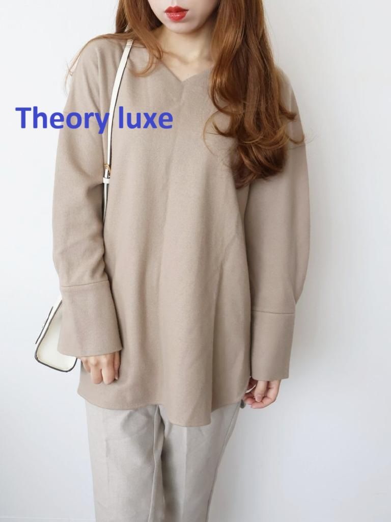 【とらみ】theory luxe カットソー ✤2022SS セオリーリュクス theory luxe 袖デザインカットソー
