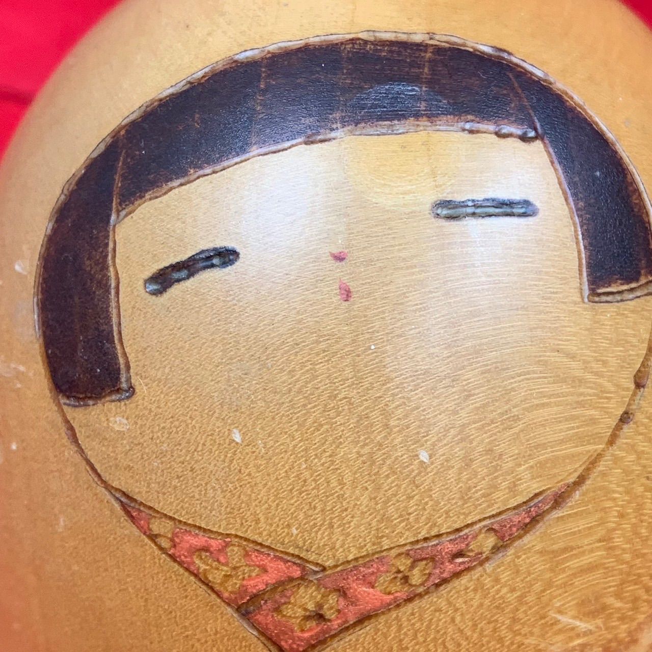 加藤竜雄作 春雪譜 創作こけし 置物 伝統工芸 郷土玩具 こけし Kokeshi