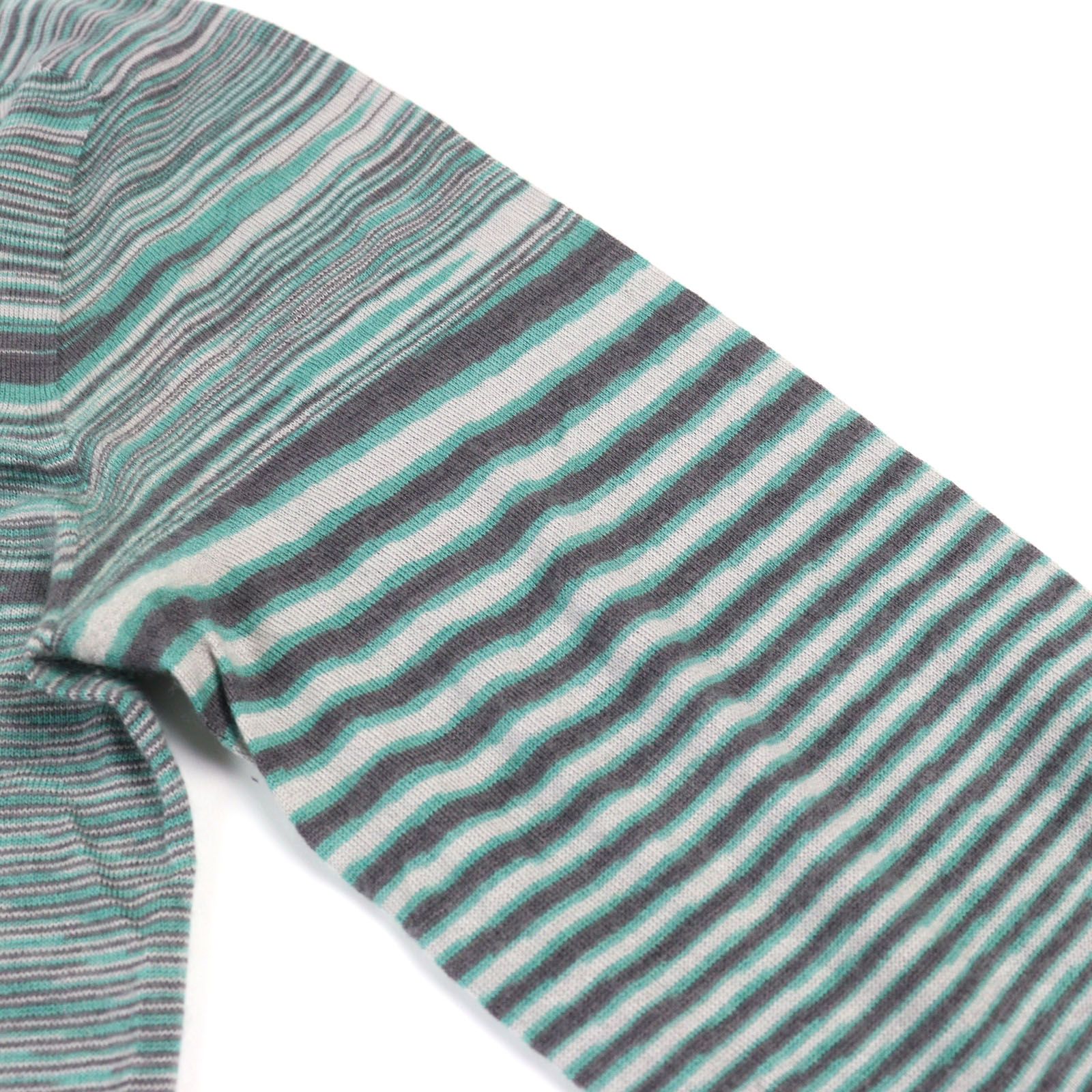 美品○Missoni ミッソーニ カシミヤ シルク ボーダー柄