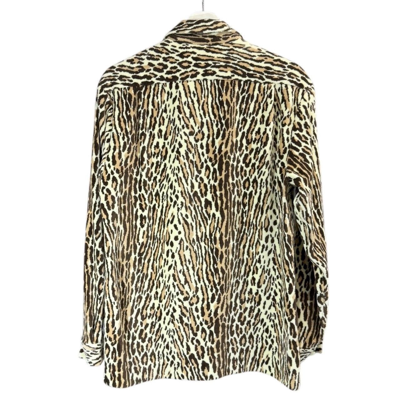 SUN/KAKKE サンカッケー TRUE leo loop collar shirt レオパード