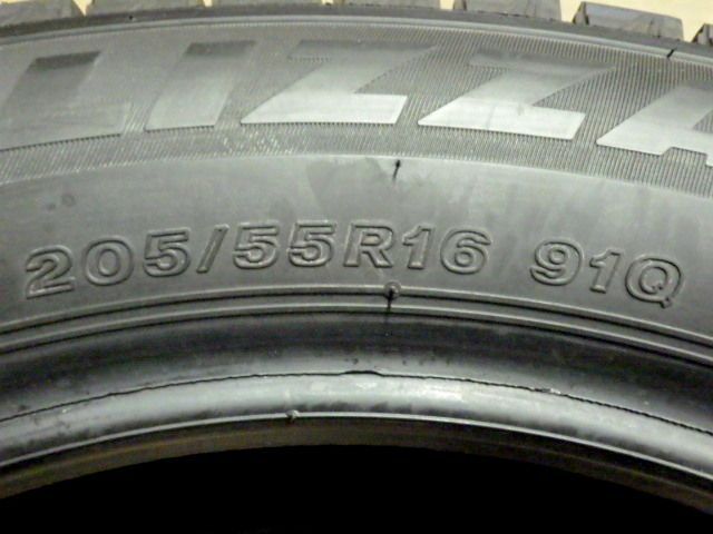 SP614 F◆ ● 製造 約8.5部山●BS BLIZZAK VRX3●205 55R16●2本
